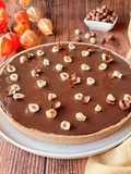 Tarte chocolat noisettes