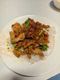 Pollo Arachidi e Cocco con Pak Choi Croccante