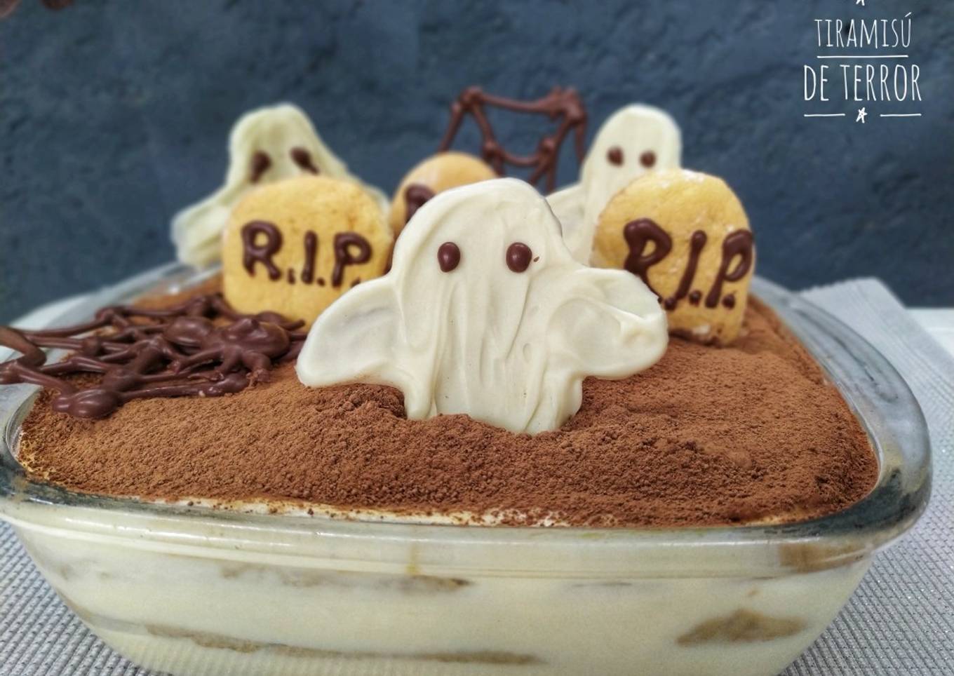 Tiramisú de terror 👻🎃