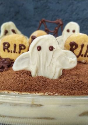 Una foto de Tiramisú de terror 👻🎃