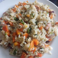A picture of Seasoned Fried rice.