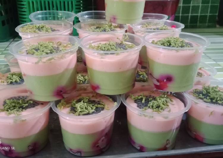 Bumbu Puding melon aneka buah fla es krim | Resep Bumbu Puding melon aneka buah fla es krim Yang Bikin Ngiler