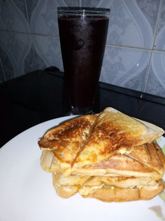 Toasted bread ainihin hoton girkin