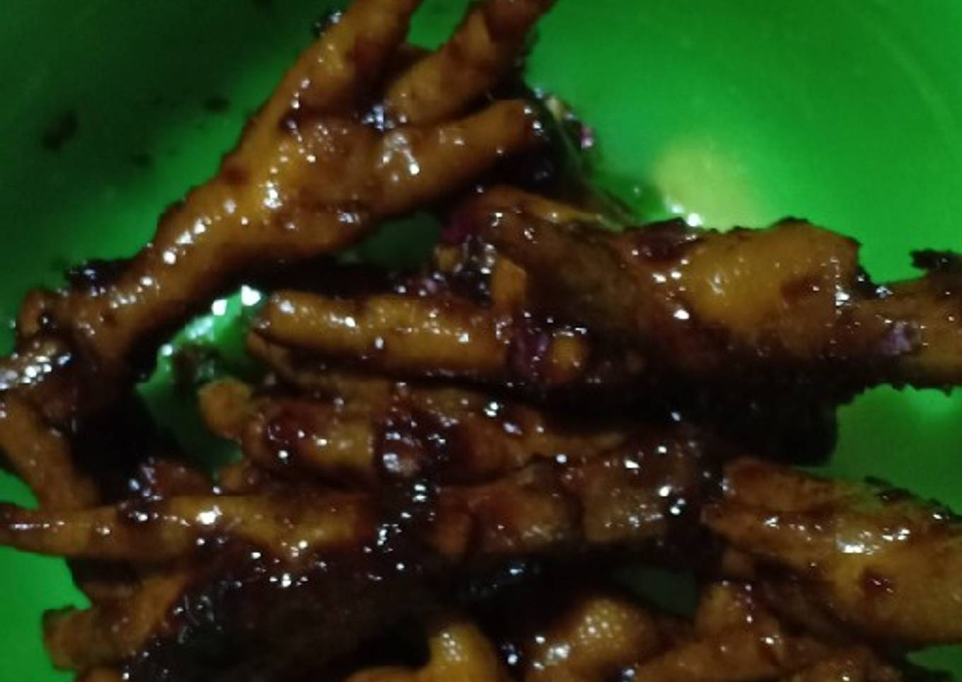 Ceker kecap sederhana
