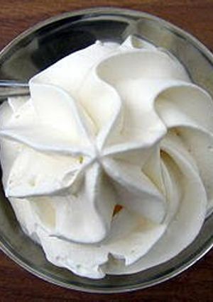 A picture of Awsome whipped cream ever.
