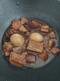 Foto resep Red Braised Pork Belly /Samcan 红烧肉 Hong Shao Rou