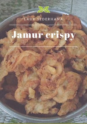 Foto resep Jamur crispi