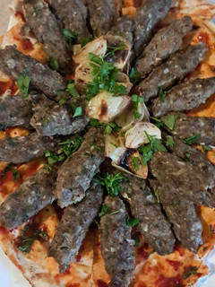 A picture of Oven-Grilled Kofta with Charcoal Flavor.