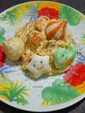 1221. Fettuccine Carbonara Dumpling