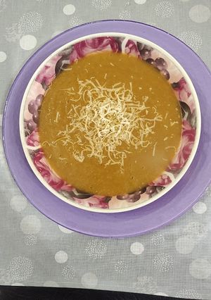 Una foto de Sopa crema de verduras