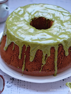 Foto resep Green tea chiffon cake