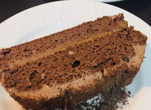 Una foto de Pastel de chocolate keto
