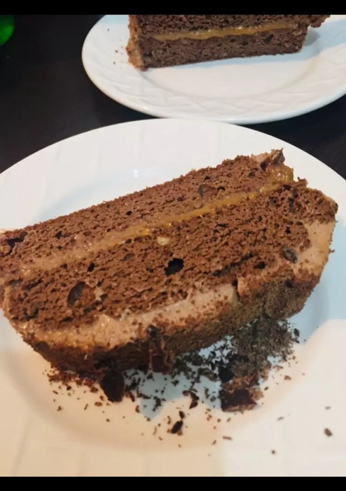Una foto de Pastel de chocolate keto