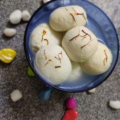 A picture of Rasgulla.