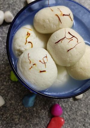 A picture of Rasgulla.