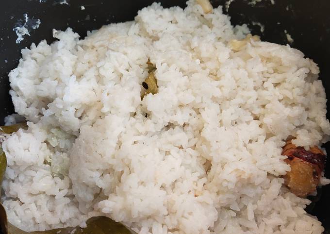 Nasi Uduk Rice Cooker / Magic Com (simpel mantap)
