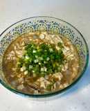 板豆腐蔬菜蒸蛋