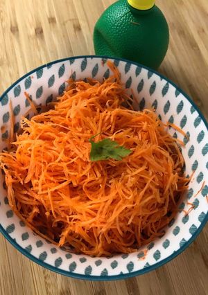 Une photo de Carottes râpées
