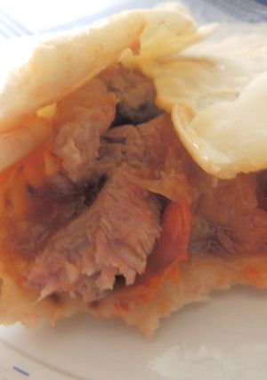 Foto principal de Pan rápido a la plancha: Fajitas mejicanas