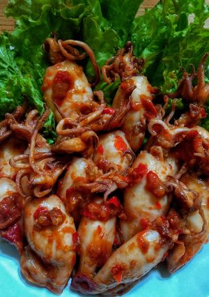 Foto resep Cumi goreng asem