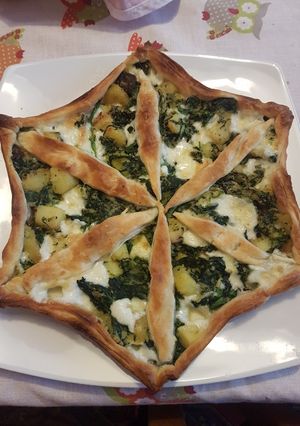 Foto di Torta salata con spinaci e patate