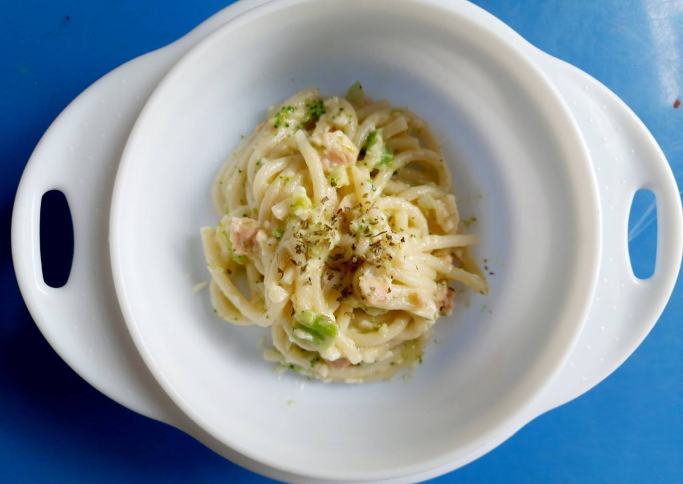 Spagetti Carbonara - Mpasi 1 tahun