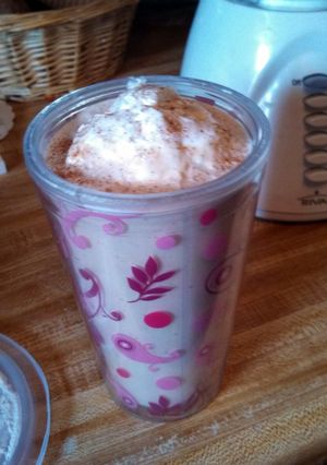 A picture of Creamy Frozen Cappuccino.