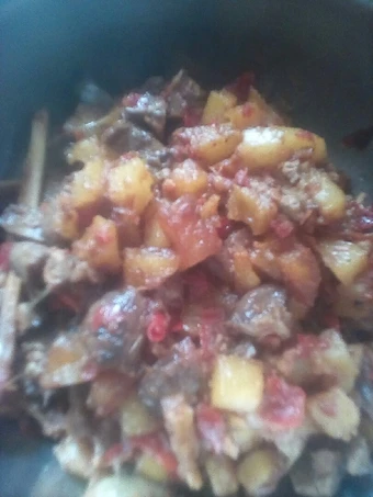 Langkah Mudah untuk Membuat Resep Sambal goreng kentang ati ampela yang Lezat Sekali Anti Ribet, Mantap