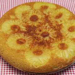 Una foto de Volteado de piña sin horno