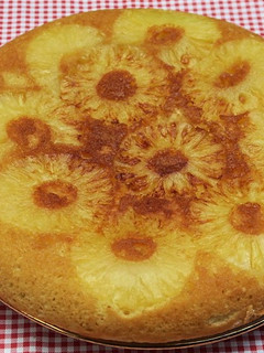 Una foto de Volteado de piña sin horno