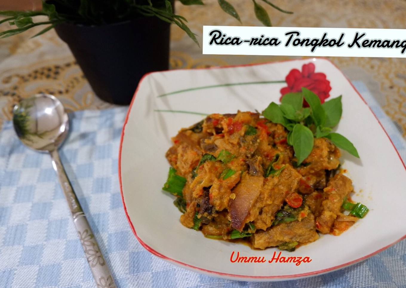 Rica-rica Tongkol Kemangi
