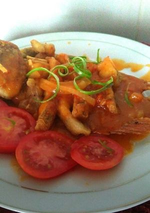Foto resep 043. Kakap asam manis