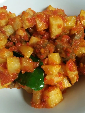 Langkah Gampang Menyiapkan Resep Sambel goreng kentang ati yang Lezat Sekali Anti Ribet, Mantap