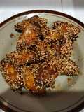 Spicy wings black pepper