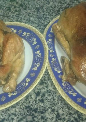 صورة لوصفة البط والفراخ المحشيه كبد وقوانص ورز