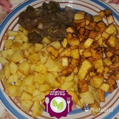 A picture of Irish plantain wit kidney.
