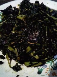 কলমি শাক ভাজা(kalmi shaak bhaja recipe in Bengali) রেসিপির প্রধান ছবি