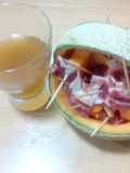Melón con Jamón