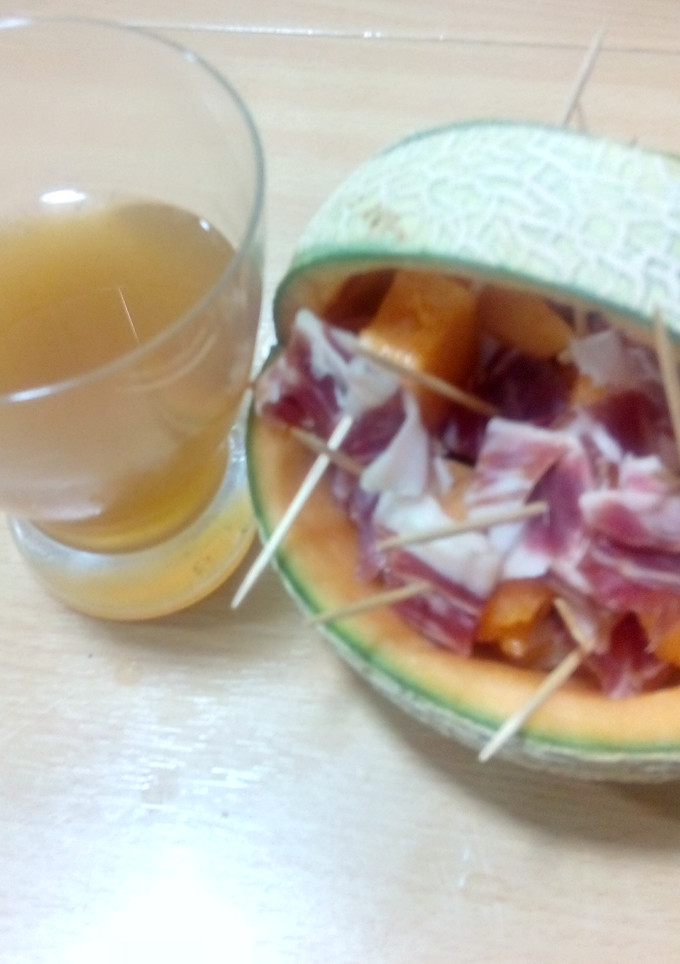 Una foto de Melón con Jamón