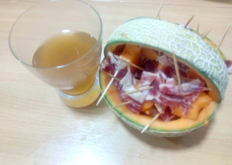 Melón con Jamón