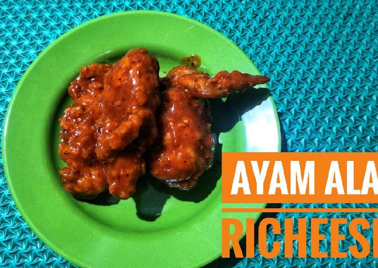 Fire chicken ala richeese