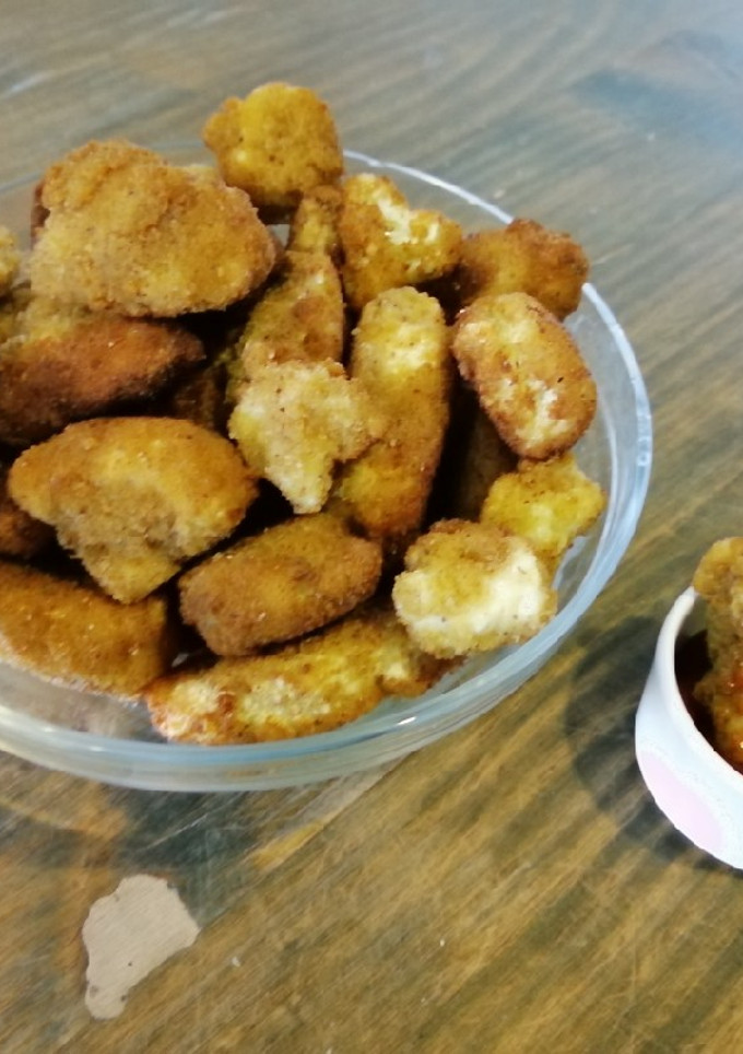Una foto de Nuggets de coliflor
