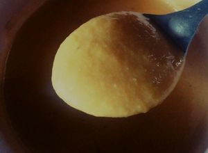 Una foto de Sopa crema de zapallo y batata
