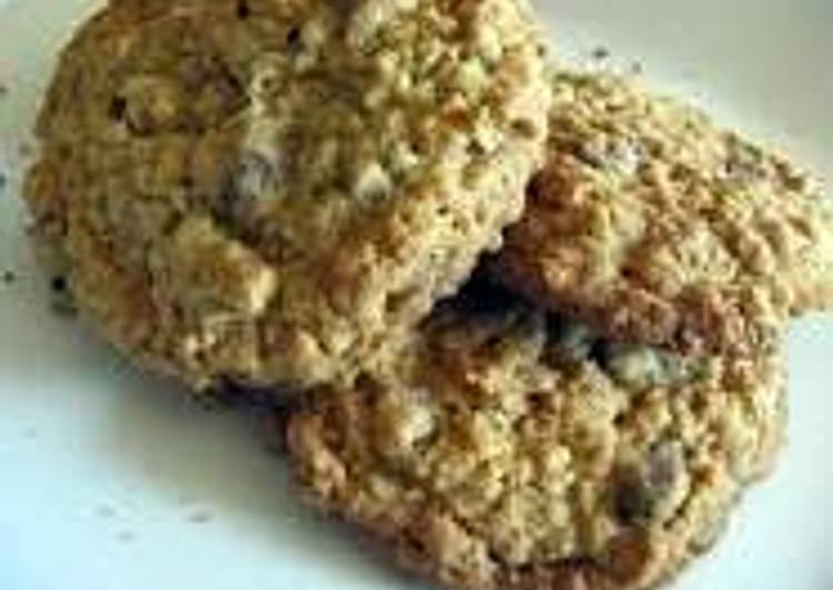 Recipe of Quick Oatmeal honey cookies