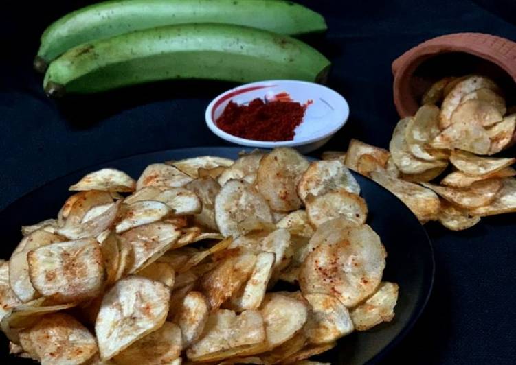 Easiest Way to Prepare Favorite Raw Banana Chips