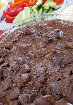 صورة لوصفة كبدة دجاج