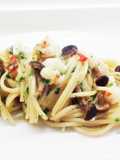 Spaghetti mare e monti allo zenzero