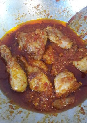 Foto resep Ayam Sambel Merah