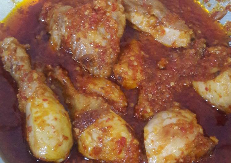 Bahan memasak Ayam Sambel Merah, Sempurna