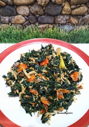 Foto resep 167. Tumis Pedas Daun Singkong